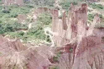 Forêt de terre de Yuanmou 元谋土林