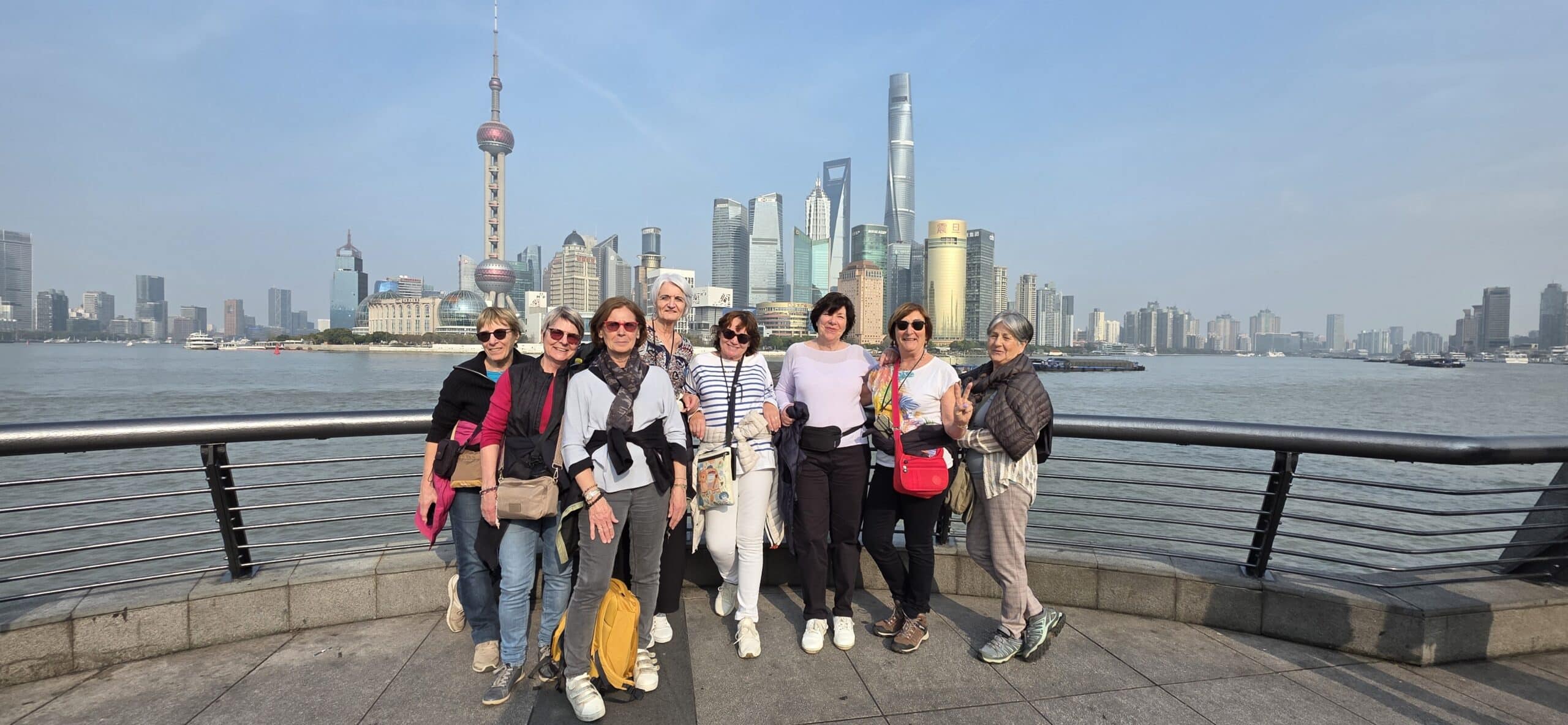 Retour de voyage – groupe de Suzanne